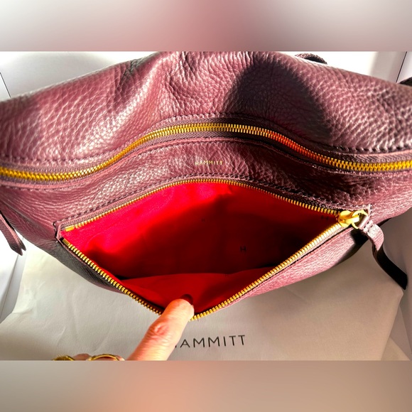 Hammitt Charles Crossbody Large Cabernet NWOT - Picture 4 of 5